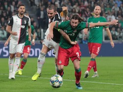 Juventus Vs Lokomotiv Moscow : Bianconeri Tertinggal 0-1 di Babak Pertama