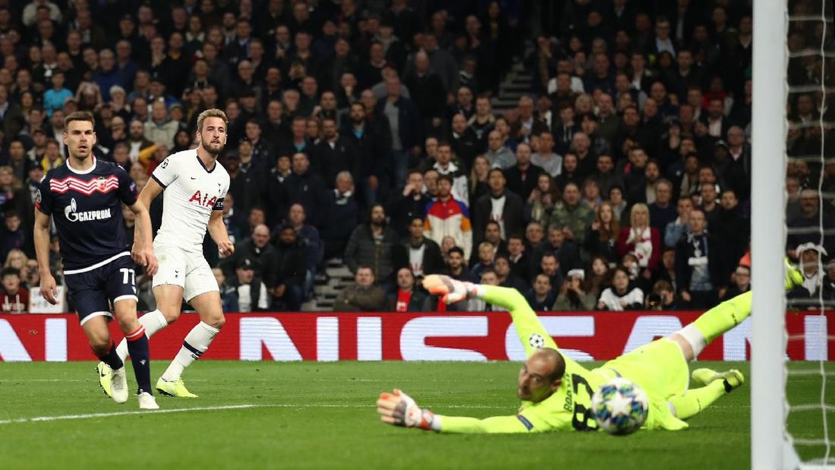 Tottenham Hotspur menang telak 5-0 atas Red Star Belgrade. (Foto: Bryn Lennon/Getty Images)