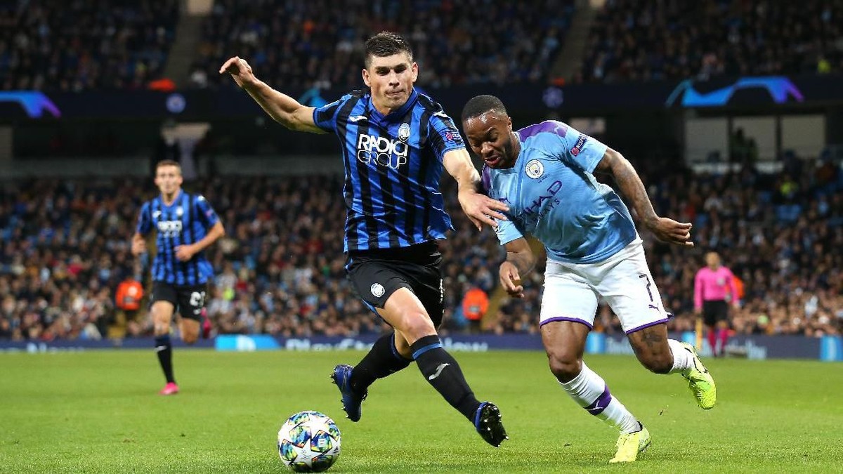 Manchester City tak nyaman dengan gaya main Atalanta. (Foto: Jan Kruger/Getty Images)