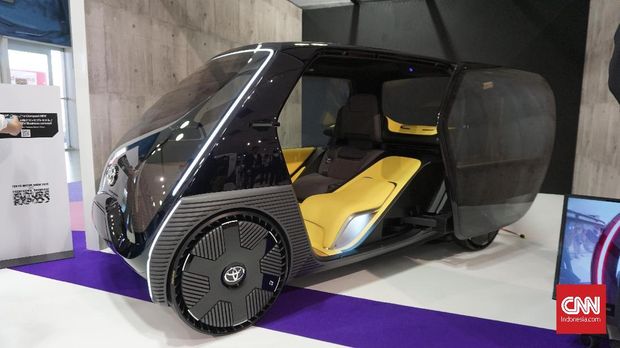 Toyota Ultra-compact BEV Concept for business di Tokyo Motor Show 2019 berlangsung di Tokyo, Jepang.