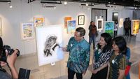 Kantor dengan Konsep Art Center
