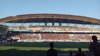 Stadion Wibawa Mukti di Cikarang, Bekasi, juga menjadi salah stau kandidat stadion yang digunakan untuk Piala Dunia U-20. (detikcom).