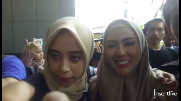 Rey Utami di Kejaksaan Negeri Jakarta Selatan 