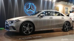 Akhirnya, Mercedes-Benz Sedan A-Class sapa Indonesia