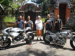 Motor Kustom Bergaya Khas Bali Bakal Unjuk Gigi di Jepang