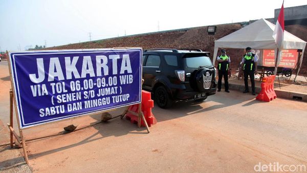 Kurangi Macet, Tol Krukut Diberlakukan Buka Tutup