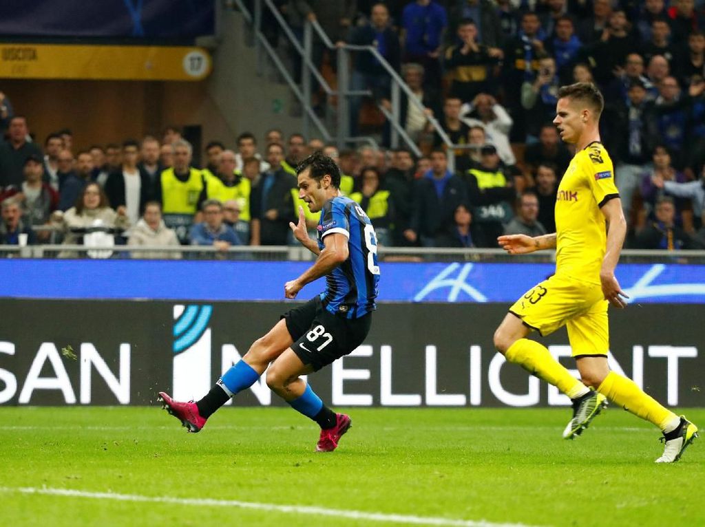 Inter Vs Dortmund: Nerazzurri Menang 2-0 di Giuseppe Meazza Inter Vs Dortmund: Nerazzurri Menang 2-0 di Giuseppe Meazza