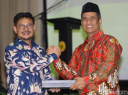 Pesan Amran Buat Syahrul Limpo: Jadi Mentan Harus Minum Pil Sabar!