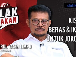 Blak-blakan Mentan SYL: Kisah Beras & Ikan Untuk Jokowi