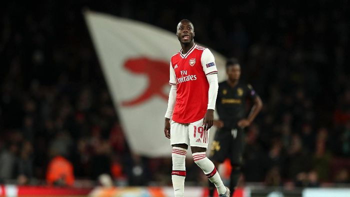 Nicolas Pepe mengaku kehilangan saat Unai Emery dipecat Arsenal (Foto: Naomi Baker/Getty Images) Nicolas Pepe mengaku kehilangan saat Unai Emery dipecat Arsenal (Foto: Naomi Baker/Getty Images)