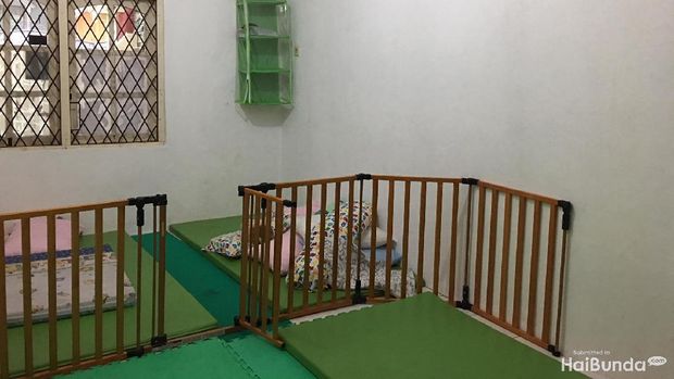 Ruang tidur di Nafa Islamic Daycare