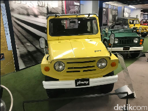 Generasi Pertama Suzuki Jimny Mejeng di Museum
