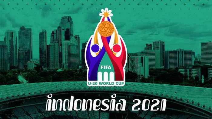 Logo Piala Dunia U-20 2021 Buatan PSSI. (Foto: Twitter @PSSI)