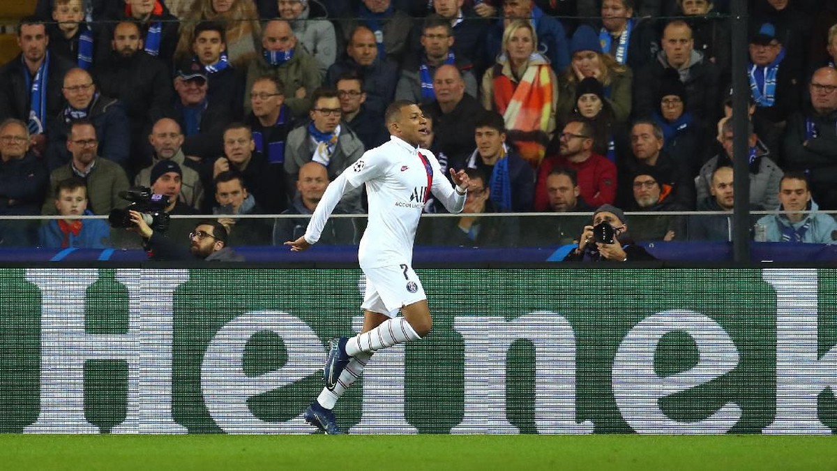 Striker Paris Saint-Germain Kylian Mbappe. (Foto: Catherine Ivill/Getty Images)