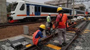 Penambahan Jalur KRL Commuter Line di Manggarai