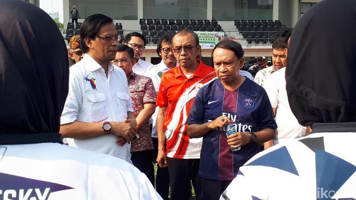 Menpora Zainudin Amali (Mercy Raya/detikSport) Menpora Zainudin Amali (Mercy Raya/detikSport)
