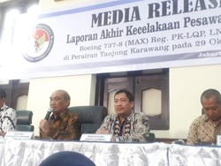 KNKT Simpulkan 9 Faktor Ini Picu Jatuhnya Lion Air PK-LQP