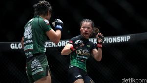 Petarung Wanita Indonesia Sukses Tundukkan Wakil Myanmar