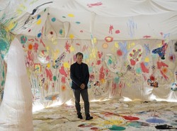 Menarik! Perupa Thailand Mit Jai Inn Riset soal Kerajaan Sriwijaya