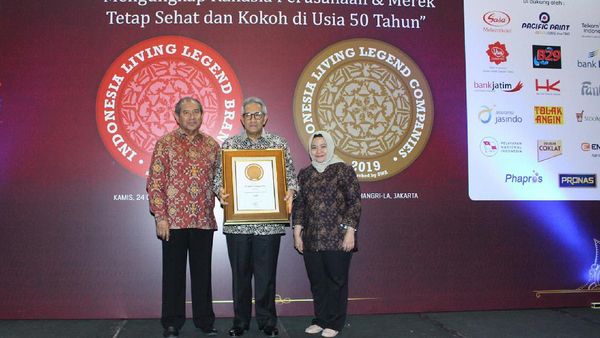 GT Raih Penghargaan Indonesia Living Legend Companies 2019