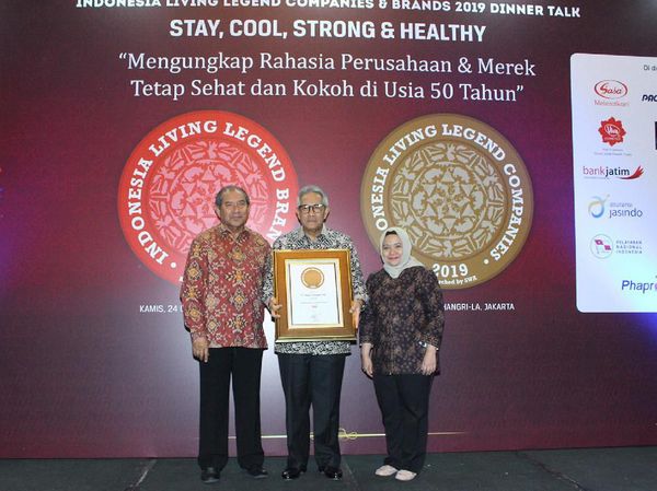 GT Raih Penghargaan Indonesia Living Legend Companies 2019