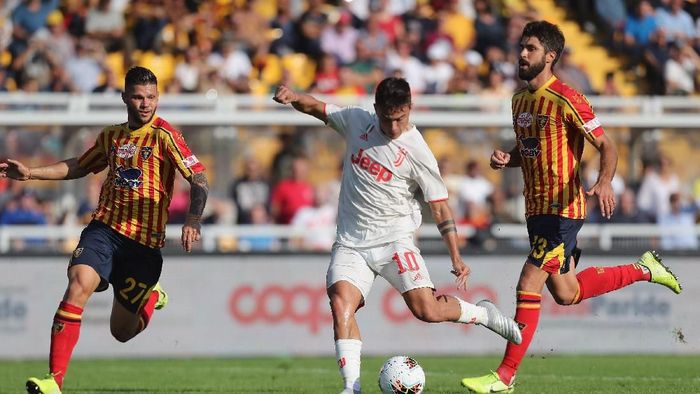 Juventus ditahan imbang Lecce 1-1. (Foto: Maurizio Lagana/Getty Images)