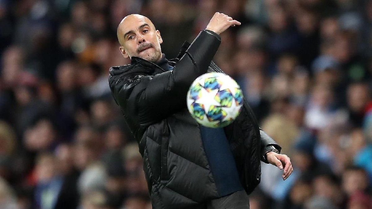 Manajer Manchester City Pep Guardiola. (Foto: Alex Pantling / Getty Images)