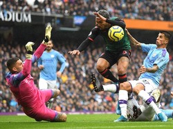 Man City Diimbangi Aston Villa di Babak Pertama