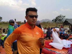 Penerbang Malaysia Puji Spot Paralayang di Sumedang