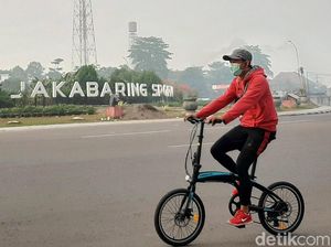 Begini Cara Warga Palembang Lawan Kabut Asap