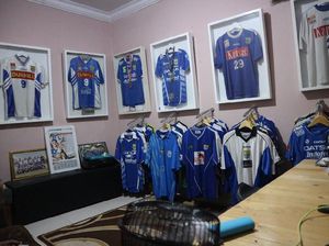 Koleksi Jersey Sudah, Dia Berharap Persib Bangun Museum Koleksi Jersey Sudah, Dia Berharap Persib Bangun Museum