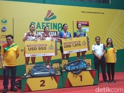 Indonesia Raih Tiga Gelar Juara di Indonesia International Challenge
