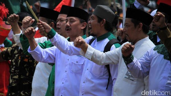 Potret Perayaan Hari Santri Nasional 2019 di Bandung