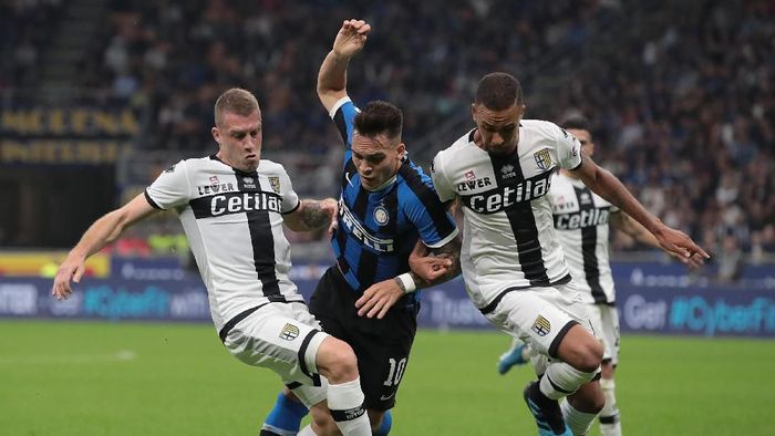 Inter Milan ditahan imbang Parma 2-2. (Foto: Emilio Andreoli/Getty Images)