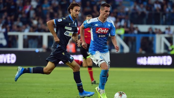 Napoli diimbangi SPAL 1-1 di lanjutan Liga Italia (Foto: Pier Marco Tacca/Getty Images)