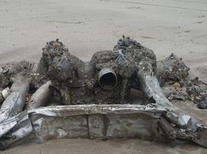 Penampakan Sisa Pesawat Tempur Jepang Perang Dunia II di Papua