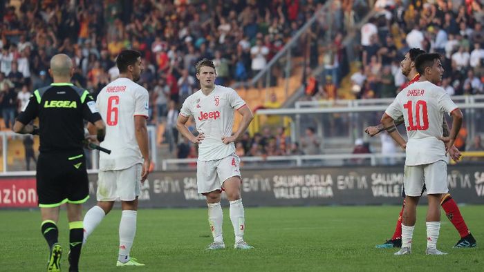 Juventus ditahan imbang Lecce 1-1. (Foto: Maurizio Lagana/Getty Images)