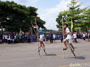 Ratusan Peserta Meriahkan Pekan Olahraga Tradisional di Bantul