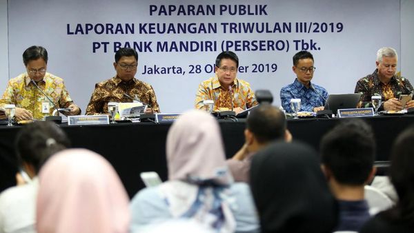 Bank Mandiri Raih Laba Rp 20,3 Triliun