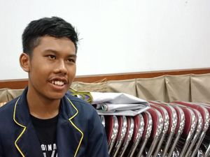 Video Aksi Febrian Siswa SMA 4 Jakarta yang Suaranya Mirip Jokowi