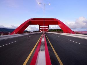 Diresmikan Jokowi, Ini Sumber Pembiayaan Jembatan Youtefa Diresmikan Jokowi, Ini Sumber Pembiayaan Jembatan Youtefa