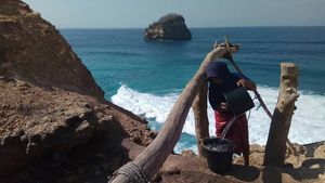 Foto: Setuju Pantai di Lombok Ini Mirip di Uluwatu?