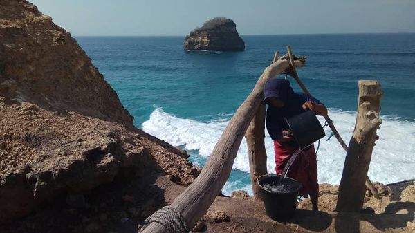 Foto: Setuju Pantai di Lombok Ini Mirip di Uluwatu?