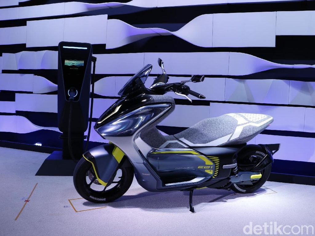 Nih, Yamaha Nmax Versi Listrik, Setara Motor 125 cc Nih, Yamaha Nmax Versi Listrik, Setara Motor 125 cc