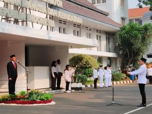 Upacara di Kemenko PMK, Muhadjir Bicara Peran Penting Pemuda Bagi Bangsa