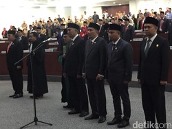 5 Pimpinan DPRD Sumut Resmi Dilantik