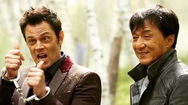 Jackie Chan dan Johnny Knoxville