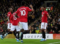 Norwich Vs MU: Setan Merah Menang 3-1 di Carrow Road