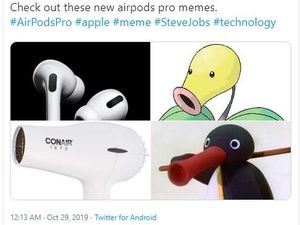 Desain AirPods Pro Jadi Bahan Candaan Netizen