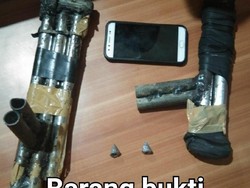 Polisi Tangkap Pembawa Senpi Papporo Terkait Tawuran UMI Makassar